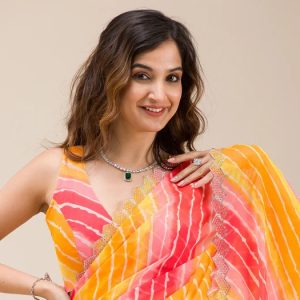 Saree With Matching Blouse Piece