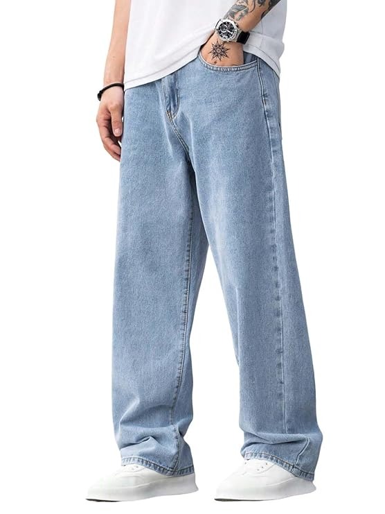 Men's Mid Rise Strachable Jeans