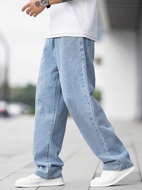 Men's Mid Rise Strachable Jeans - Image 4