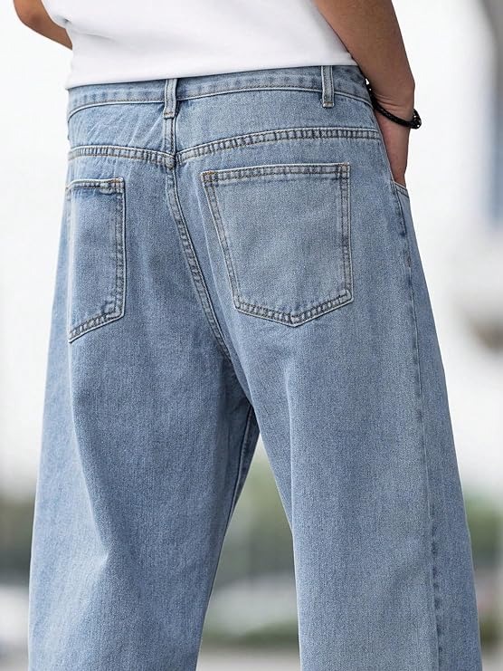 Men's Mid Rise Strachable Jeans - Image 5