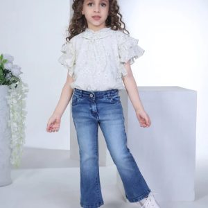 Girls Western Jeans Full Length Pant