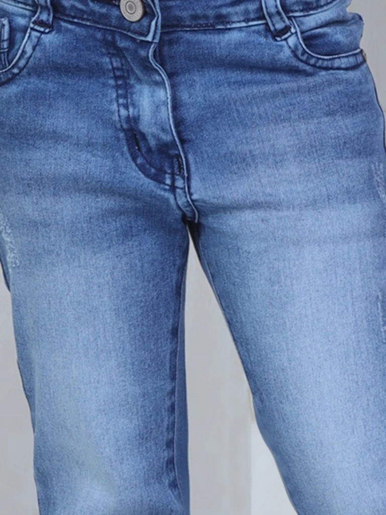 Girls Western Jeans Full Length Pant - Image 7